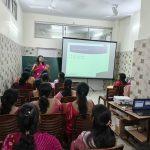 A session on stress management for the teachers by our principal Mrs Soma Banerjee